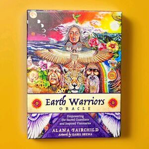 Earth Warriors Oracle Cards Box Set Alana Fairchild Blue Angel Unused Open Box!